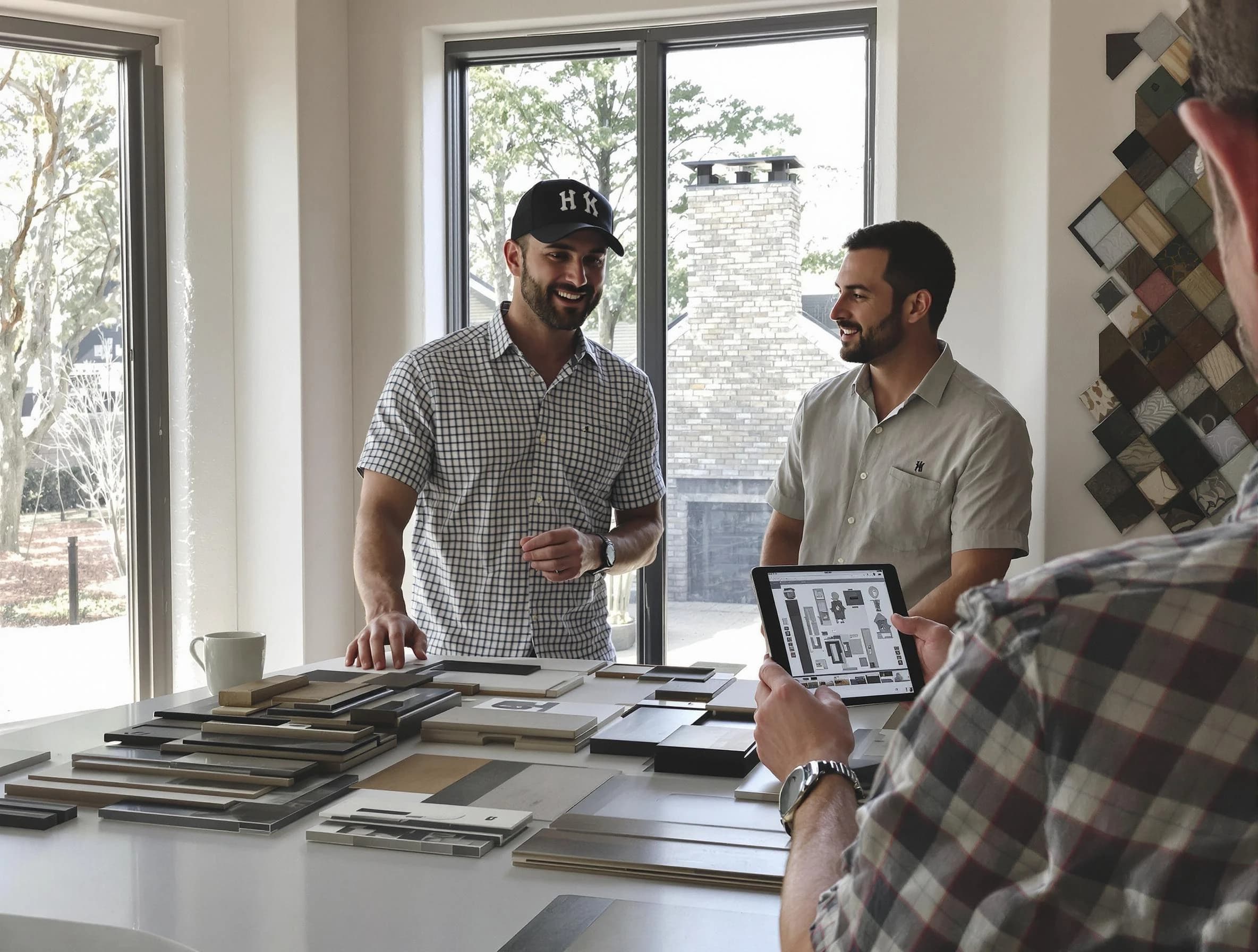 Montevallo Chimney Sweep remodeling a chimney and fireplace in Montevallo, AL