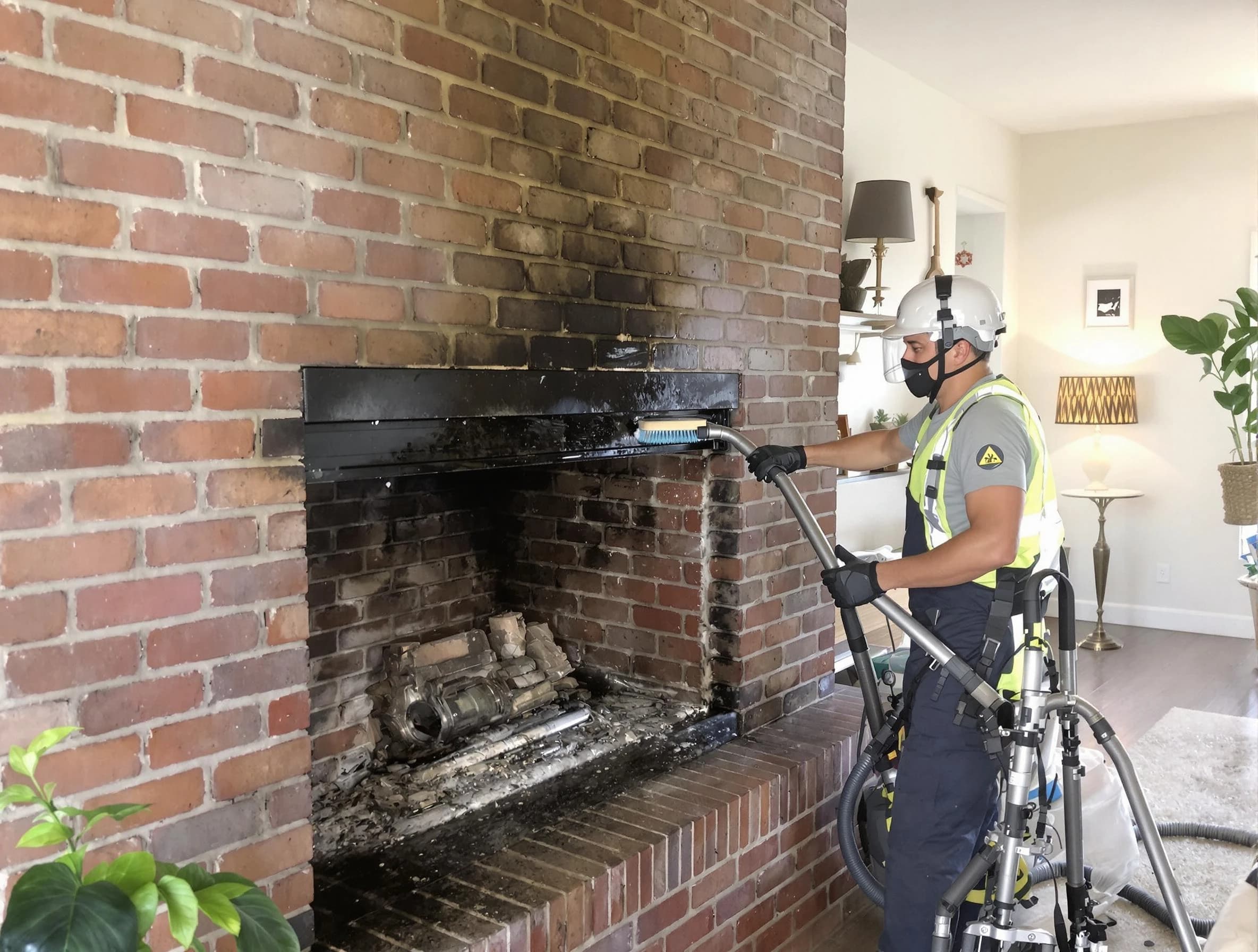 Montevallo Chimney Sweep providing fireplace cleaning services in Montevallo, AL