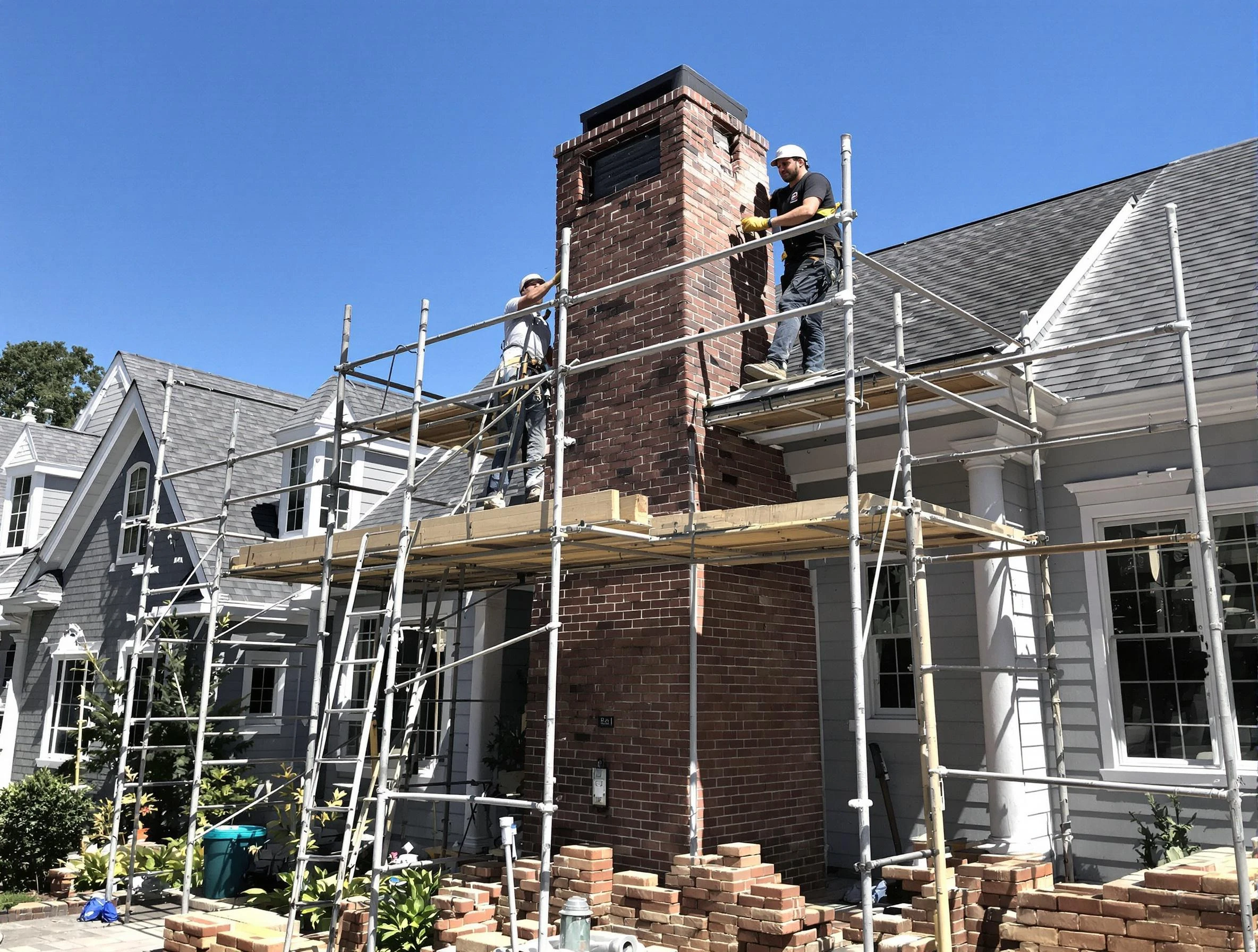 Chimney Rebuilding in Montevallo